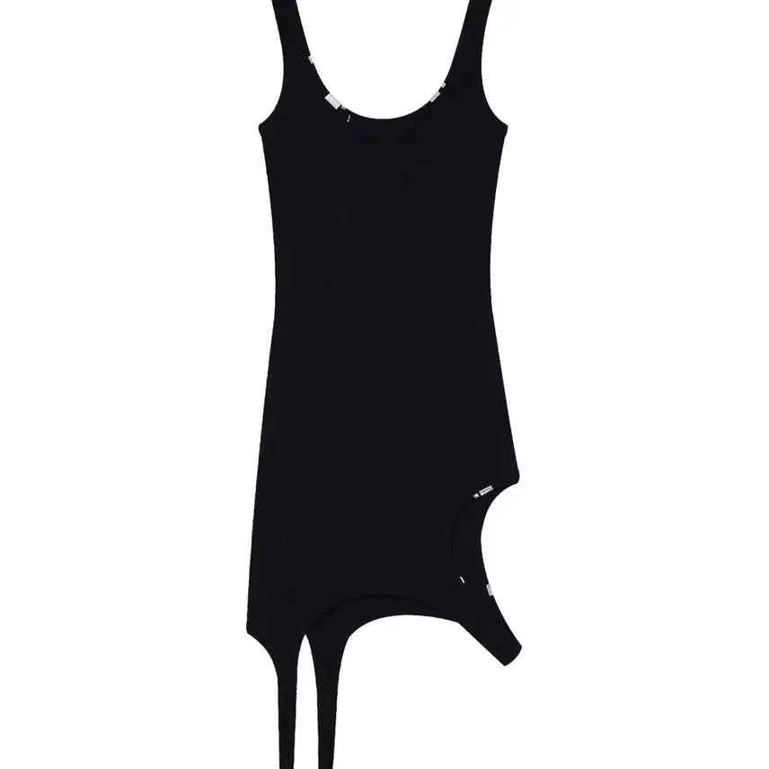 [BUNJANG] Bonnae Asymmetric Dress (Black) / 본네bonnae asymmetric dress (blk)