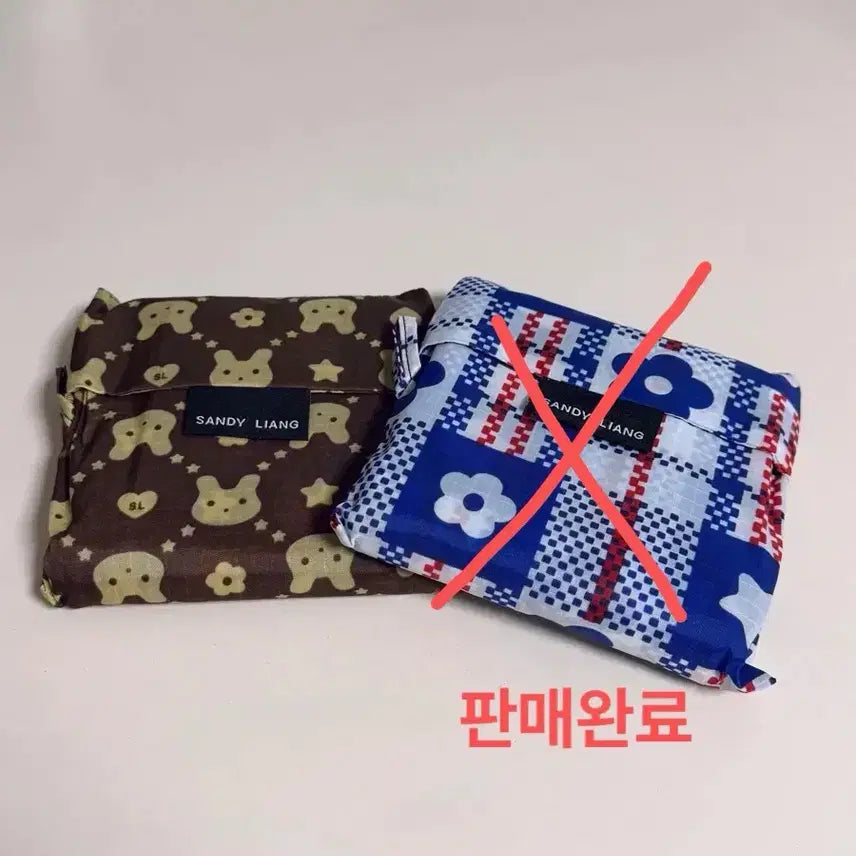 [BUNJANG] Baggu x Sandy Liang Standard Shopping Bag Brown Rabbit / 바쿠 샌디리앙 baggu sandy liang 스탠다드 장바구니 새상품