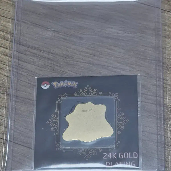[BUNJANG] Pokemon Ditto 24K Gold Plated Collectible / 포켓몬스터 메타몽 24K