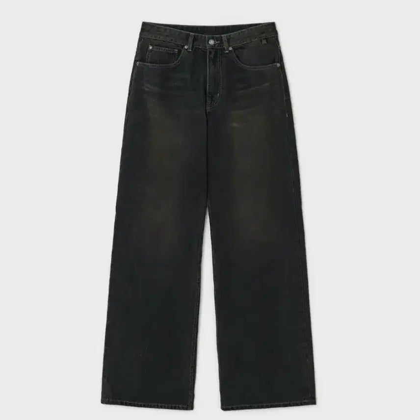 [BUNJANG] Bellier True Wide Denim Pants / (W30/L30) 벨리에 트루와이드 데님팬트 디밍블랟
