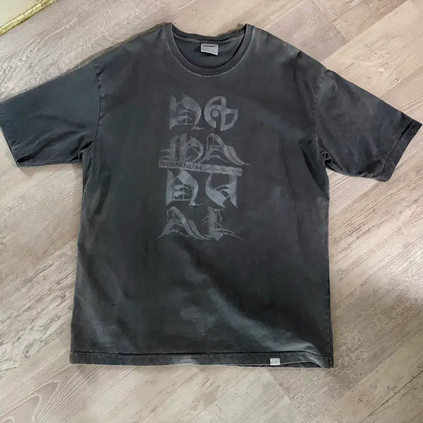 [BUNJANG] No Manual Short Sleeve T-Shirt / 노매뉴얼 반팔