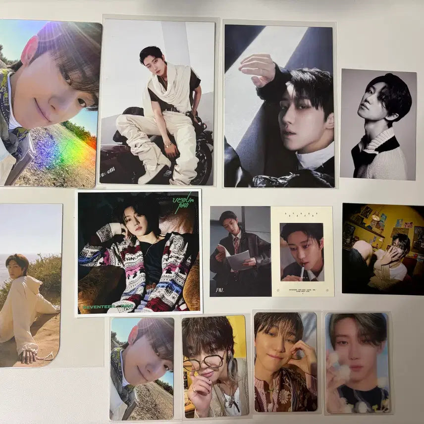 [BUNJANG] SEVENTEEN The 8 Photocard & Album Inclusions / 세븐틴 디에잇 포카 및 구성품