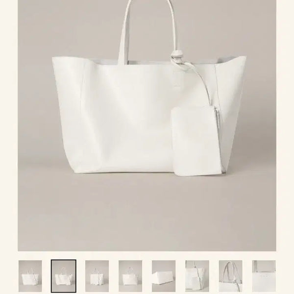 [BUNJANG] Smoothmood Terrace Bag White / 스무스무드 테라스백 화이트 Smoothmood Terrace Bag White