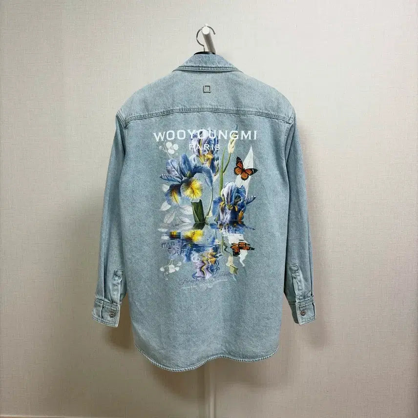 [BUNJANG] Wooyoungmi 26SS Flower Denim Jacket Size 44 / [44/정품] 우영미 26SS 플라워 데님자켓