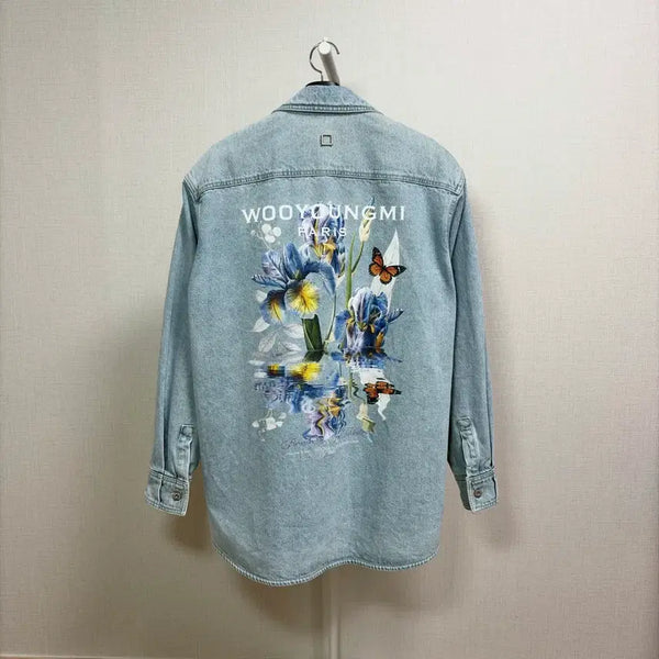 [BUNJANG] Wooyoungmi 26SS Flower Denim Jacket Size 44 / [44/정품] 우영미 26SS 플라워 데님자켓