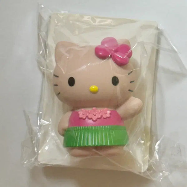 [BUNJANG] Sanrio Hello Kitty 50th Anniversary Pop-up Exclusive Tanning Kitty Finger Doll Figure / 산리오 헬로키티 키티 50주년 팝업 한정 손가락인형 피규어 태닝키티 하와이