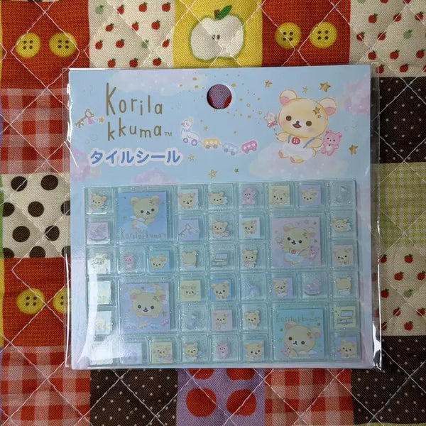 [BUNJANG] San-X Korilakkuma Tile Stickers / 산엑스 코리락쿠마 타일스티커 [일본정품 새상품]