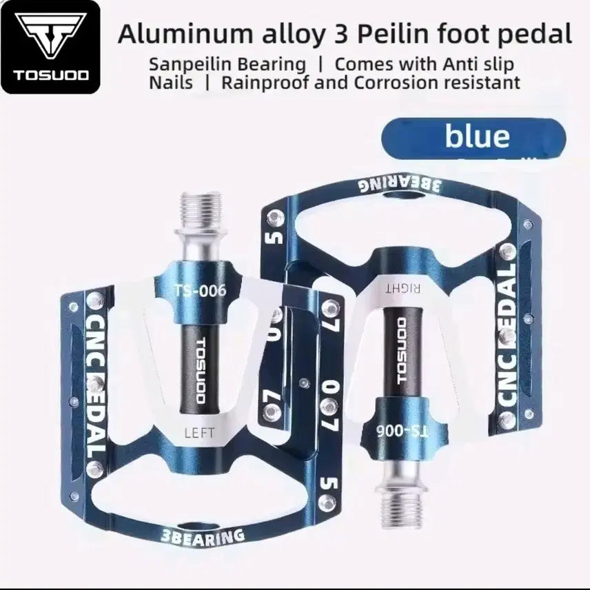 [BUNJANG] TOSWWOOD TS-006 Aluminum 3-Bearing Bicycle Pedals / @[낼도착] 자전거페달 3베아링