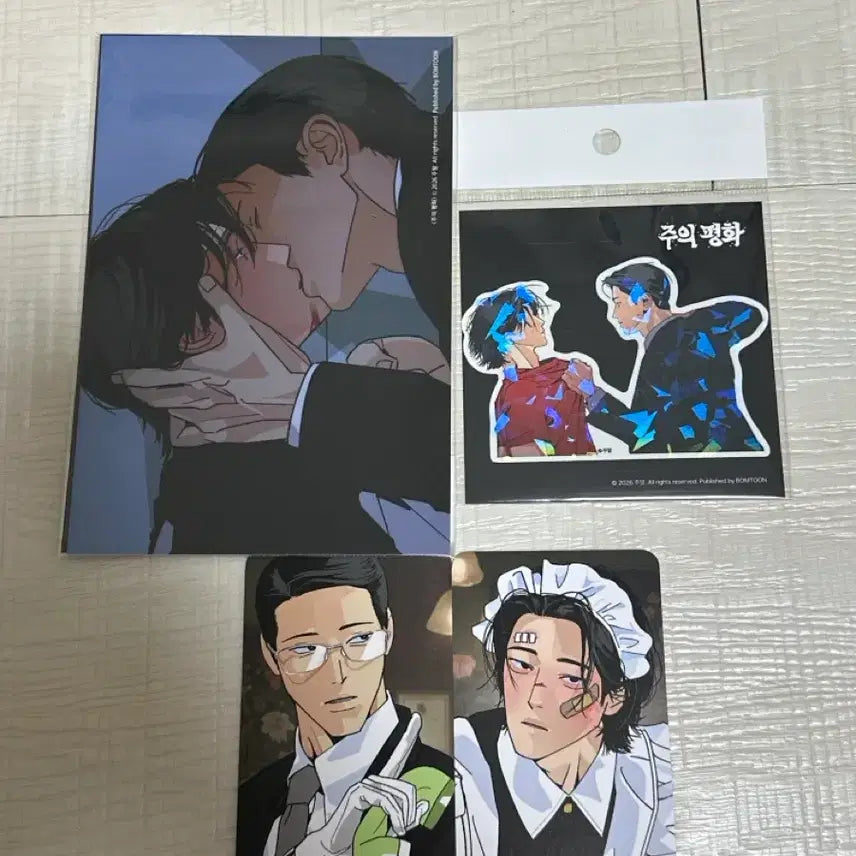 [BUNJANG] Jooie Peace Rebirth Photo Set Bundle / 주의평화 레봄 인화사진 컬포 일괄 살롱드르봉