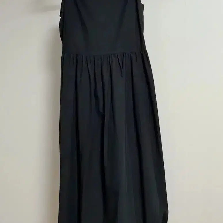 [BUNJANG] Black String Bustier Long Dress / 뷔스티에 스트링 롱 원피스 새상품