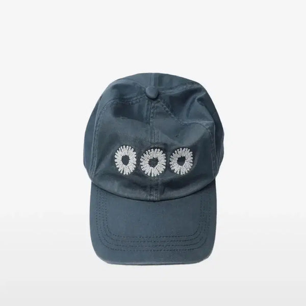 [BUNJANG] 999 Humanity Logo Archive Cap (Navy) / 999휴머니티 로고 아카이브 캡 (네이비)
