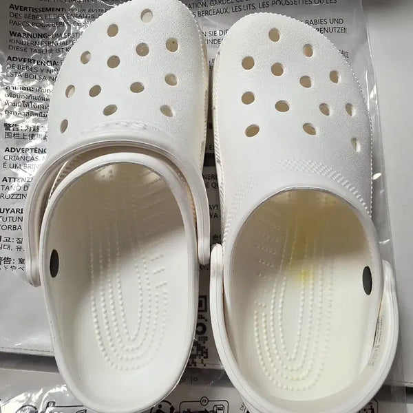[BUNJANG] Crocs Classic White M5/W7 Clog / 크록스 클래식 화이트 M5/W7