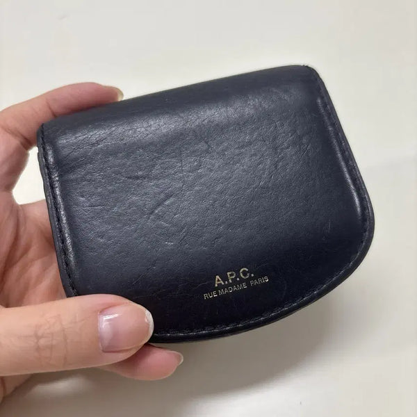 [BUNJANG] A.P.C. Dina Card Coin Wallet Black / A.P.C 아페쎄 디나 카드 동전지갑 블랙