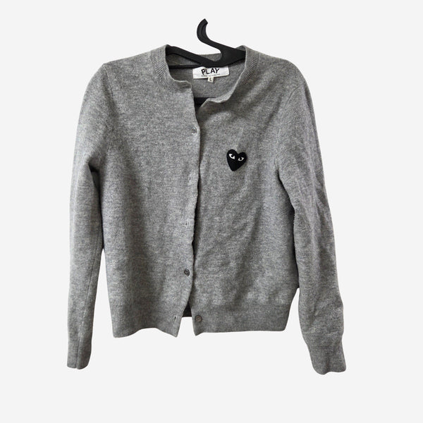 [BUNJANG] COMME des GARCONS Cardigan Grey L / 꼼데가르송(COMME des GARCONS) 가디건 그레이 L