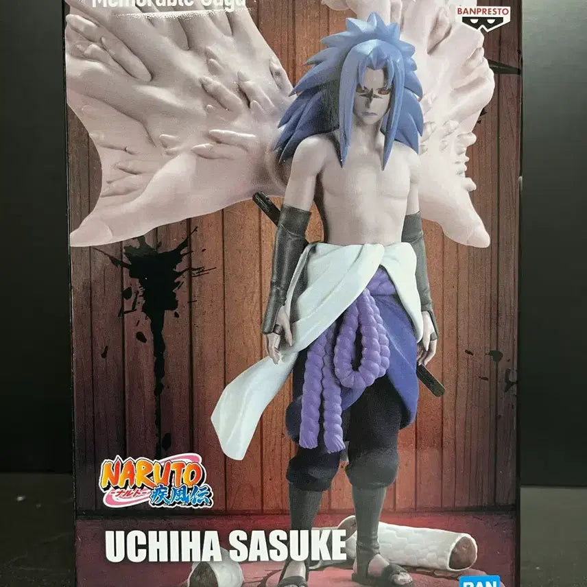 [BUNJANG] Bandai Spirits Naruto Shippuden Sasuke Uchiha Sage Mode Figure (Sealed) / 미개봉 나루토 사스케 피규어 나루토 메모러블 피규어 사스케주인