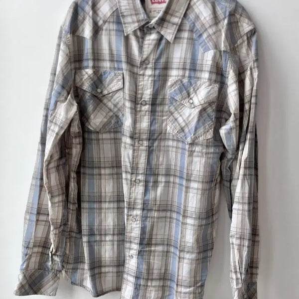 [BUNJANG] Levi's Western Check Shirt / [L] 리바이스 웨스턴 체크 셔츠