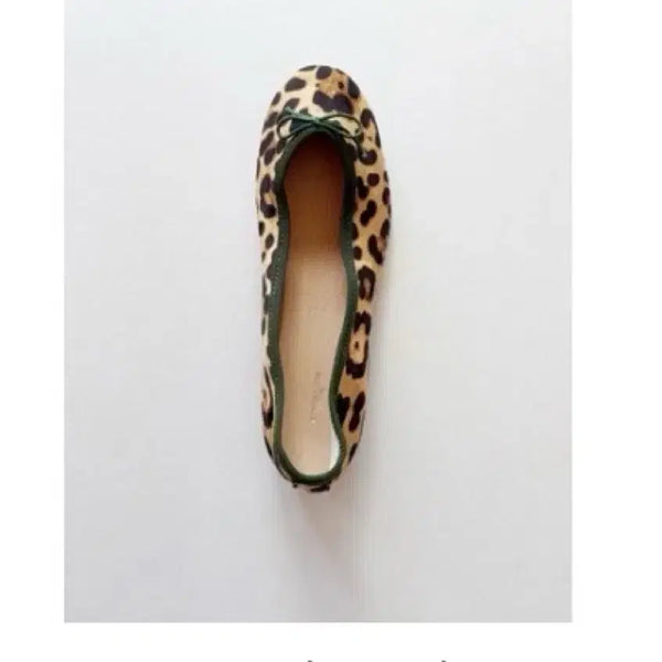 [BUNJANG] Kongnamuflat Green Leopard Flats / 콩나무플랫 green leopard