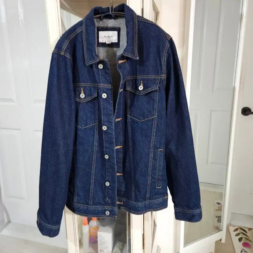 [BUNJANG] Full&Bear Navy Denim Jacket Size 105 / 풀앤베어 데님 자켓 네이비 105