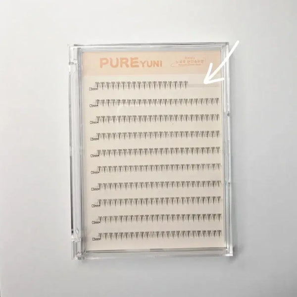 [BUNJANG] Pureuni No-Glue Under Eyelashes (5mm) / 퓨어유니 노글루 언더 속눈썹