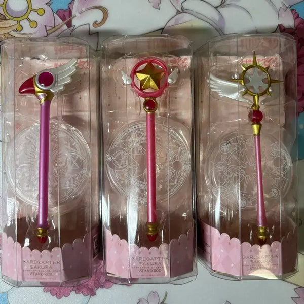 [BUNJANG] Cardcaptor Sakura Standee Rod Complete Set (Sealed) / [급전]카드캡터체리 스탠드로드 미개봉 전종