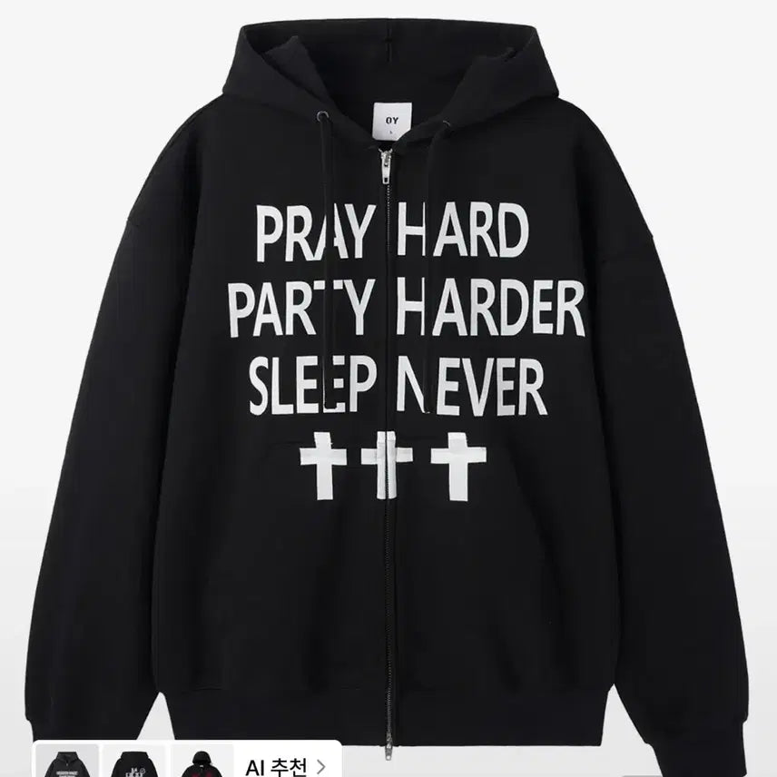 [BUNJANG] OWO Hoodie Zip-Up M Size / 오와이 후드집업