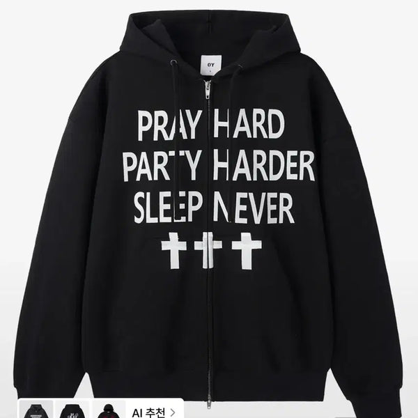 [BUNJANG] OWO Hoodie Zip-Up M Size / 오와이 후드집업