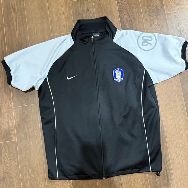 [BUNJANG] Nike Total 90 National Team Jersey XL / (XL) 00s 나이키 토탈90 국가대표 반팔 져지 집업 트레이닝복 추리닝