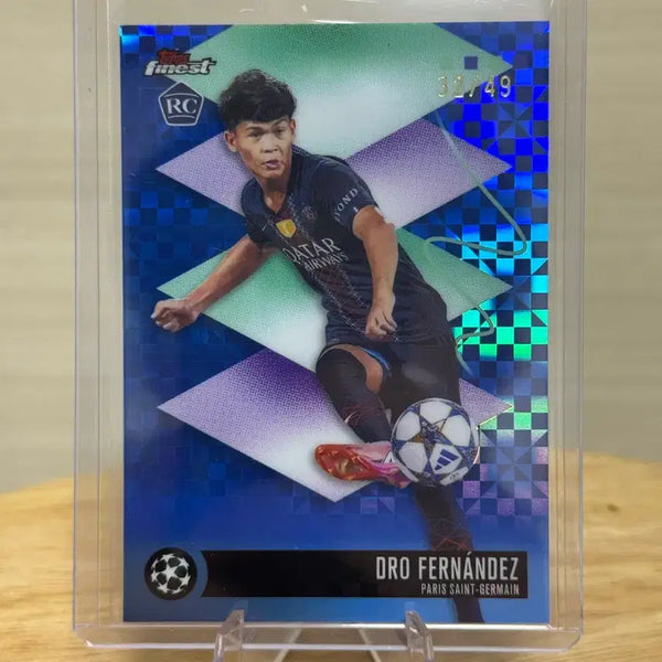 [BUNJANG] Topps Finest PSG Draw Rookie Limited Edition Card #37/49 / 탑스 finest PSG 드로 루키 49 한정카드
