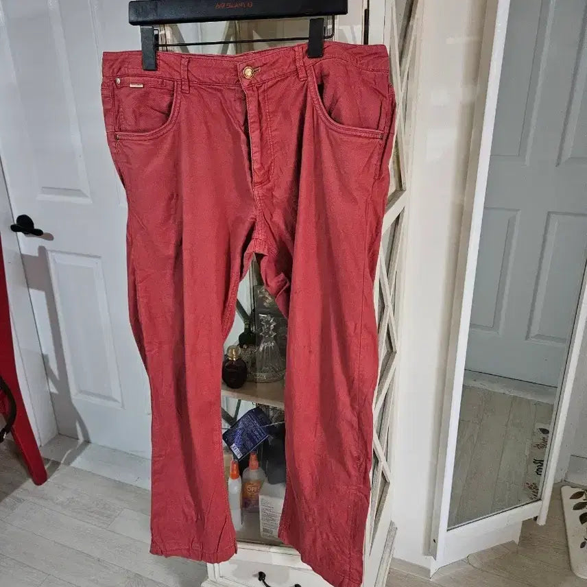 [BUNJANG] Massimo Dutti Straight Fit Cotton Pants / 마시모두띠 스트레이트 핏 면바지
