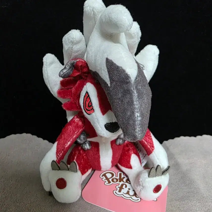 [BUNJANG] Pokemon Lycanroc Midnight Form fit Plush / 포켓몬 루가루암 한밤중의 모습 fit 인형