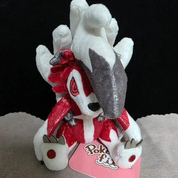 [BUNJANG] Pokemon Lycanroc Midnight Form fit Plush / 포켓몬 루가루암 한밤중의 모습 fit 인형