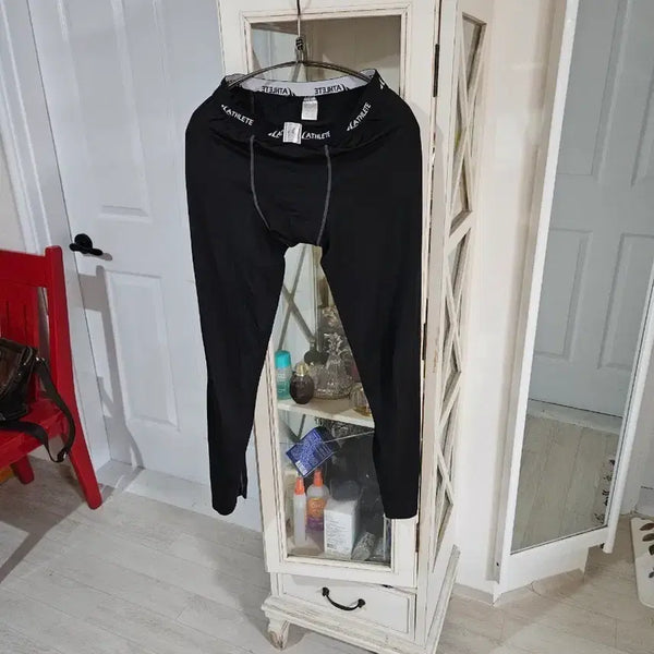 [BUNJANG] Athlet Black Sports Tights / 애슬릿 블랙 스포츠 타이즈