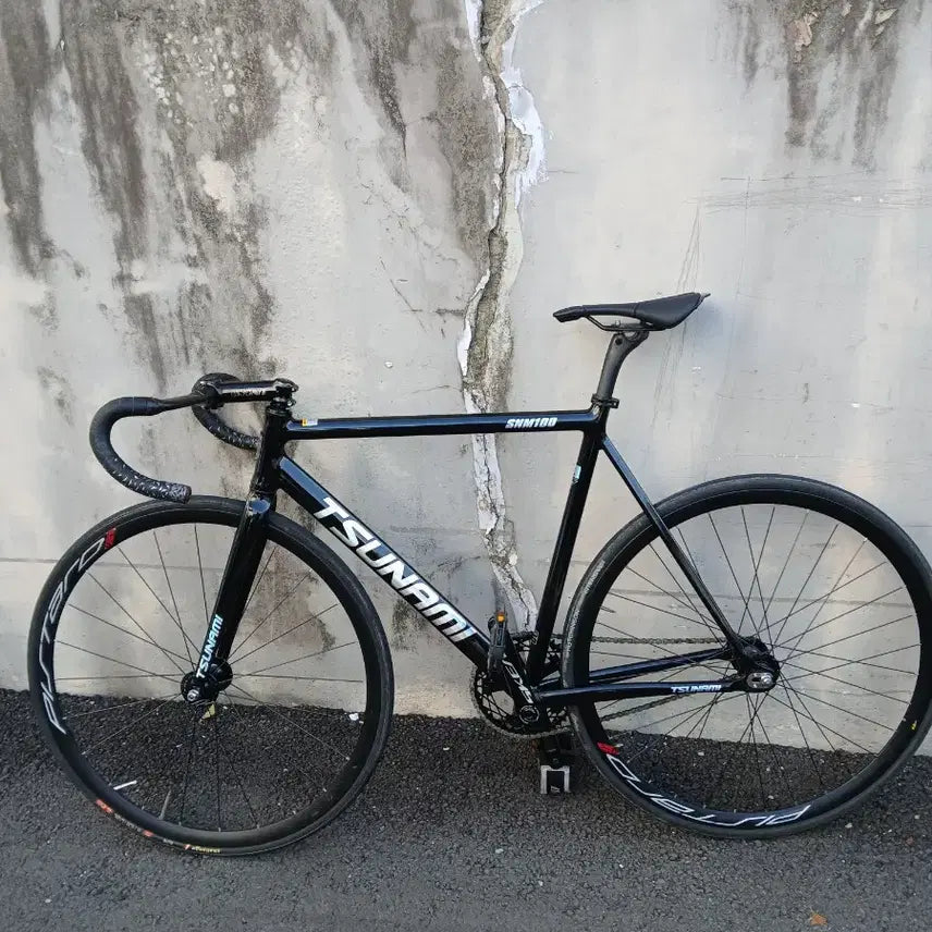 [BUNJANG] Tsunami Glossy Black Wheelset / 쓰나미 유광 블랙 판/대