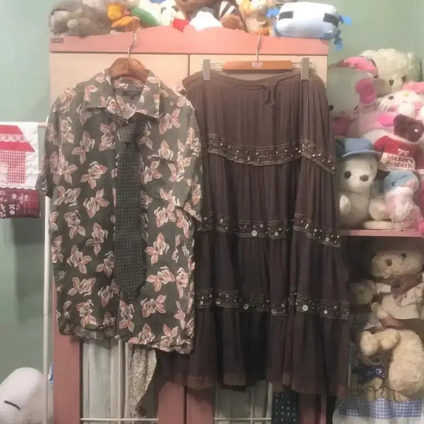 [BUNJANG] Kamome Sanjang Mori Girl Uniform Coordi Set / 카모메산장 교복코디 모리걸 코디 세트