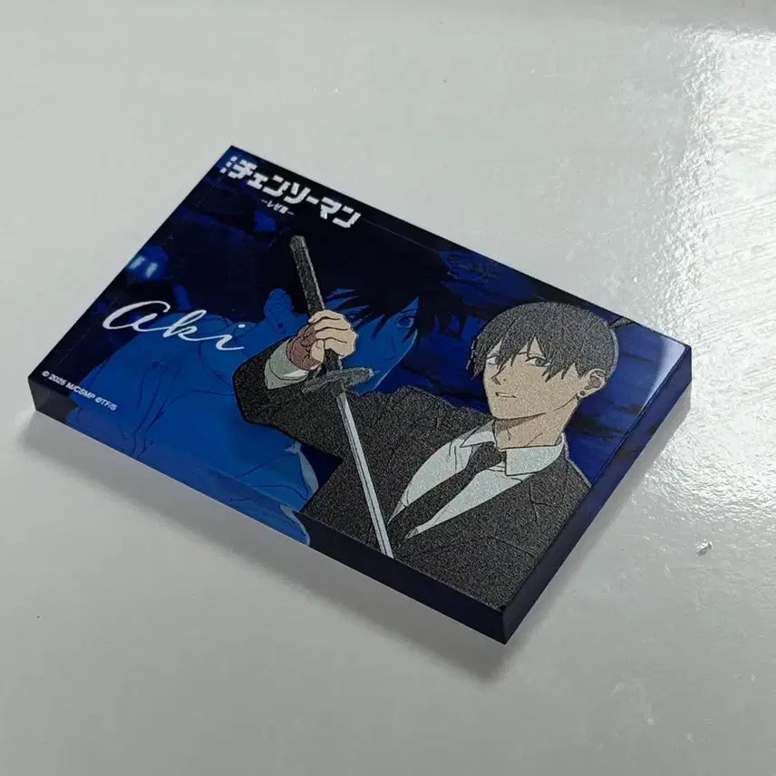 [BUNJANG] Chainsaw Man Aki Acrylic Stand / 판매) 체인소맨 아키 아크릴 스탠드(아크릴 블록)