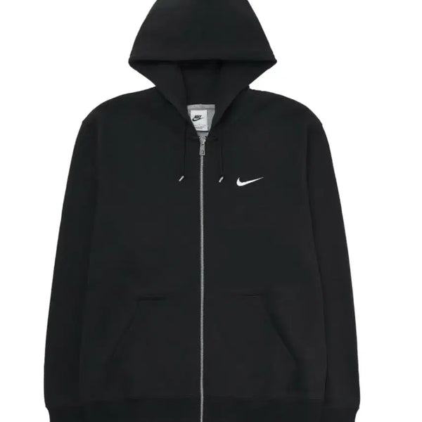 [BUNJANG] Nike NSW Classic Full Zip Hoodie Black / 나이키 NSW 클래식 풀 집 후드 블랙