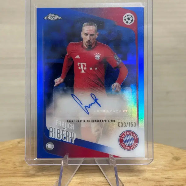 [BUNJANG] Franck Ribéry Signed Limited Edition Card (150 pcs) / 탑스크롬 프랑크 리베리 칠필사인 150한정 카드