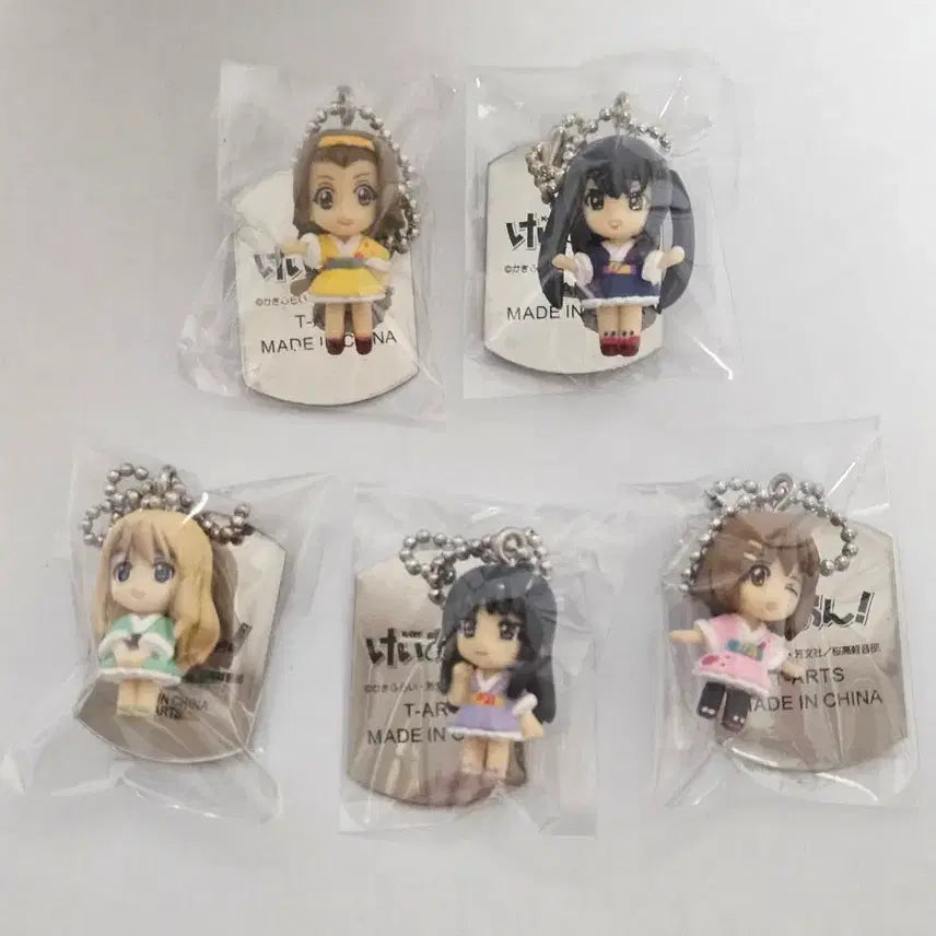 [BUNJANG] K-On! Keychain Bundle Set / 케이온 키링 일괄 세트