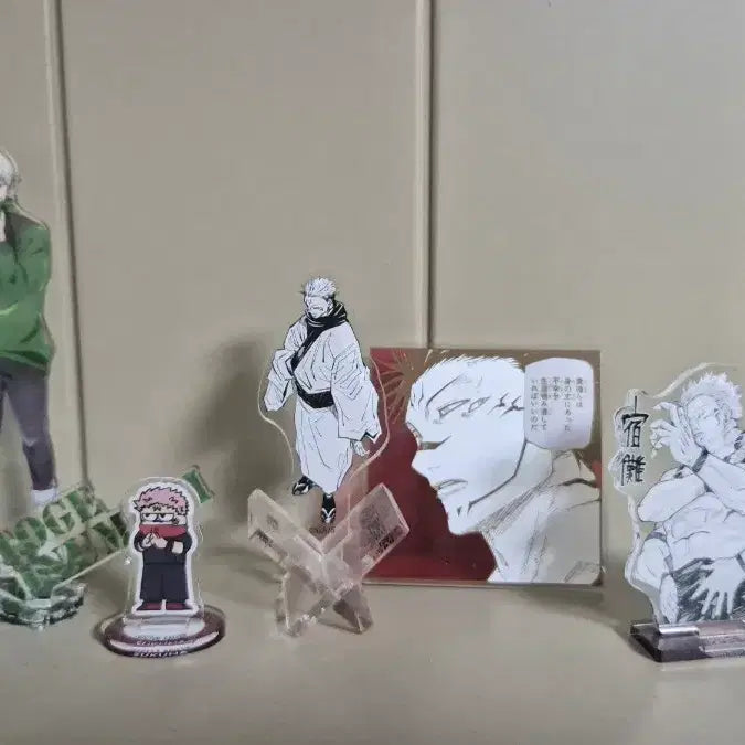 [BUNJANG] Jujutsu Kaisen Sukuna & Inumaki Acrylic Stand Bundle Set / 주술회전 스쿠나,이누마키 아크릴 스탠드 일괄