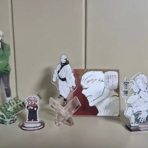 [BUNJANG] Jujutsu Kaisen Sukuna & Inumaki Acrylic Stand Bundle Set / 주술회전 스쿠나,이누마키 아크릴 스탠드 일괄