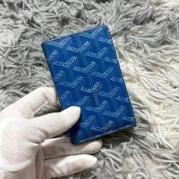 [BUNJANG] Goyard Saint-Pierre Card Holder Blue / 고야드 생피에르 카드지갑