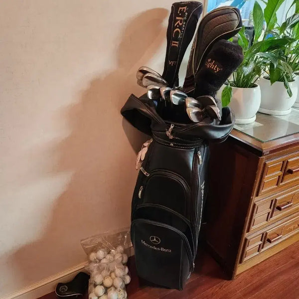 [BUNJANG] Mercedes-Benz Golf Bag and Full Golf Club Set with Balls / 벤츠 골프백 골프채세트 골프공 포함