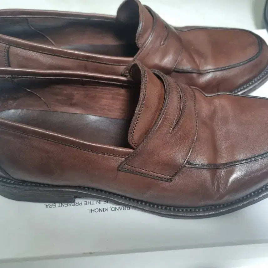 [BUNJANG] Kinch Ovate 500 Brown Loafers / 킨치 ovate 500 브라운 로퍼