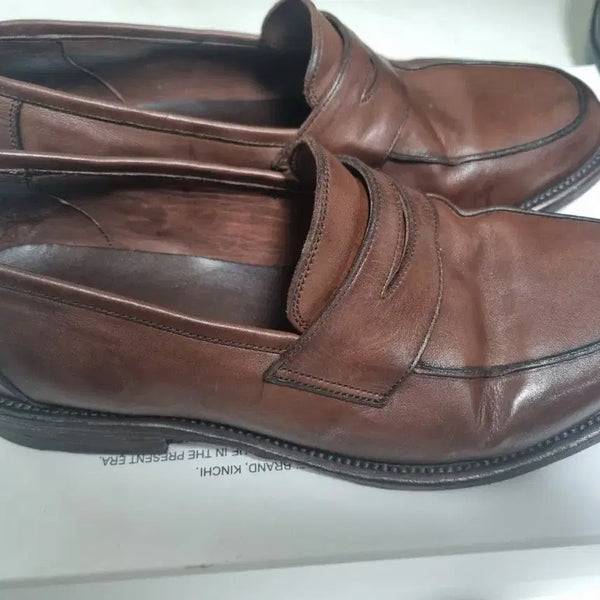 [BUNJANG] Kinch Ovate 500 Brown Loafers / 킨치 ovate 500 브라운 로퍼