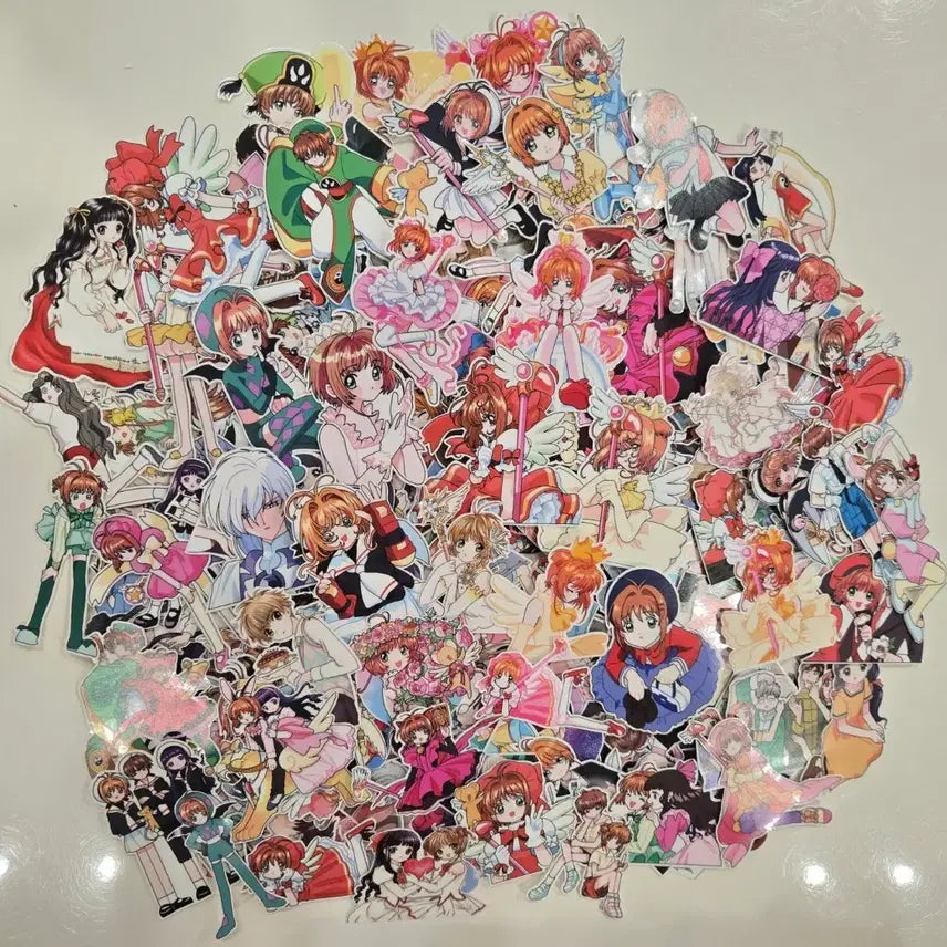 [BUNJANG] Cardcaptor Sakura Die-cut Stickers (380 pcs) / 할인중~카드캡터체리인컷380p 다꾸처분해요~