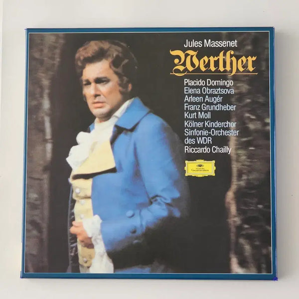 [BUNJANG] Jules Massenet Werther Complete Opera 3LP Box Set Placido Domingo Riccardo Chailly Deutsche Grammophon / 3LP,박스셋트,독일DG] 마스네 오페라 '베르테르' 전곡 / 도밍고,리카르도 샤이,쾰른 방송교향악단