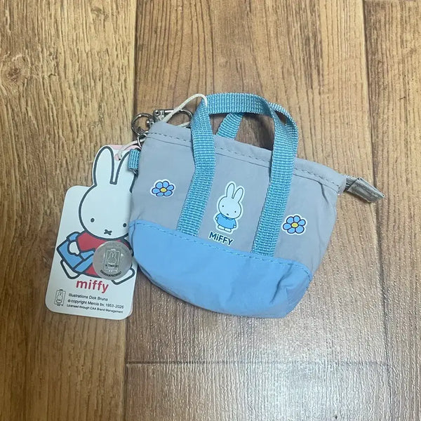 [BUNJANG] Miffy Mini Tote Bag Pouch Keychain / 미피 미니 토트백 모양 파우치 키링 새상품(미사용)