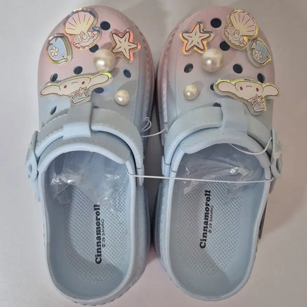 [BUNJANG] Sanrio Cinnamoroll Gradient Crocs (240mm) / [산리오] 시나모롤 그라데이션 키높이 크록스 (240mm)