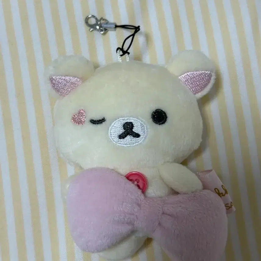 [BUNJANG] Rilakkuma Makeup Series Keyring / 메이크업 시리즈 코리락쿠마 키링