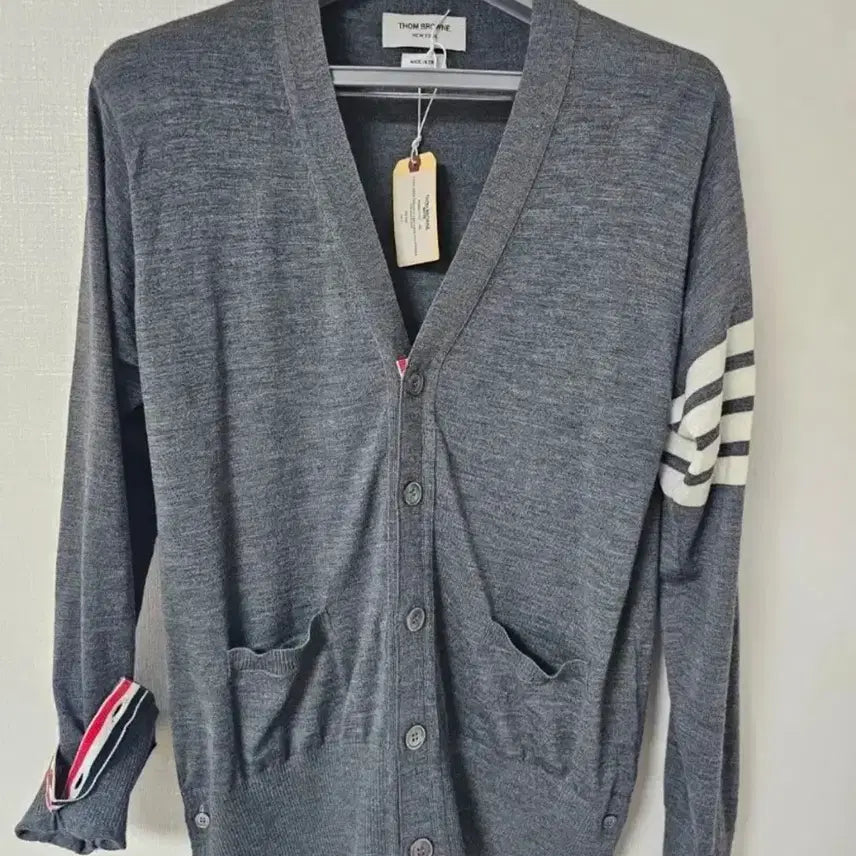 [BUNJANG] Thom Browne 24SS Merino Wool Cardigan / 톰브라운 24ss 메리노 울 가디건
